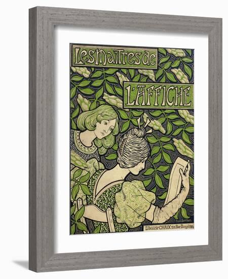 Title Page from the Masters of the Poster, Volumes I-V; Les Maitres De L'Affiche, Volumes I-V,…-Paul Berthon-Framed Giclee Print