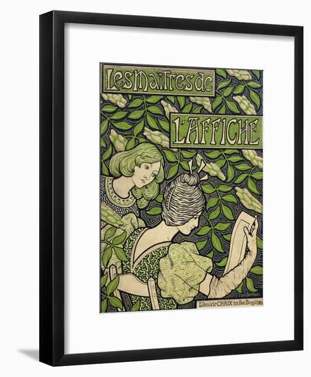 Title Page from the Masters of the Poster, Volumes I-V; Les Maitres De L'Affiche, Volumes I-V,…-Paul Berthon-Framed Giclee Print
