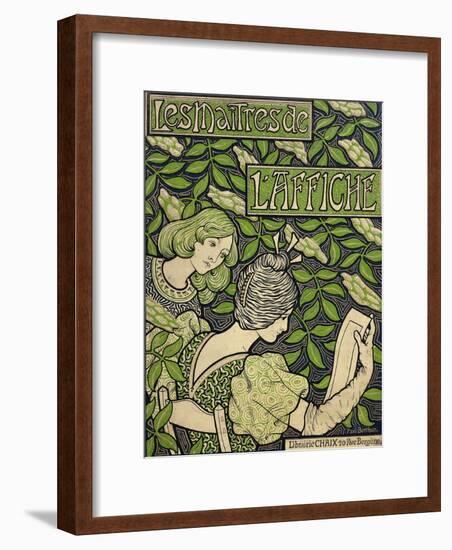 Title Page from the Masters of the Poster, Volumes I-V; Les Maitres De L'Affiche, Volumes I-V,…-Paul Berthon-Framed Giclee Print