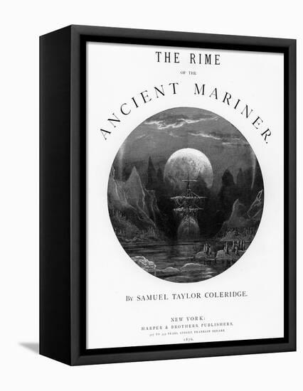 Title Page from 'The Rime of the Ancient Mariner' by S.T. Coleridge, Published by Harper and Brothe-Gustave Doré-Framed Premier Image Canvas