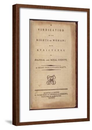The Feminist Papers by Mary Wollstonecraft The Feminist Papers by Mary Wollstonecraft