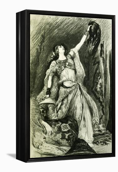 Title Page of Samson and Delilah, 1877-null-Framed Premier Image Canvas