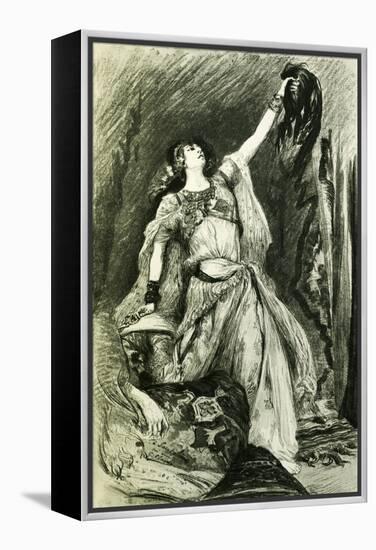 Title Page of Samson and Delilah, 1877-null-Framed Premier Image Canvas