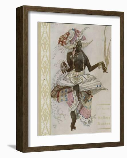 Title Page of Souvenir Program for Ballets Russes-Léon Bakst-Framed Giclee Print