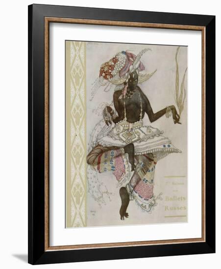 Title Page of Souvenir Program for Ballets Russes-Léon Bakst-Framed Giclee Print