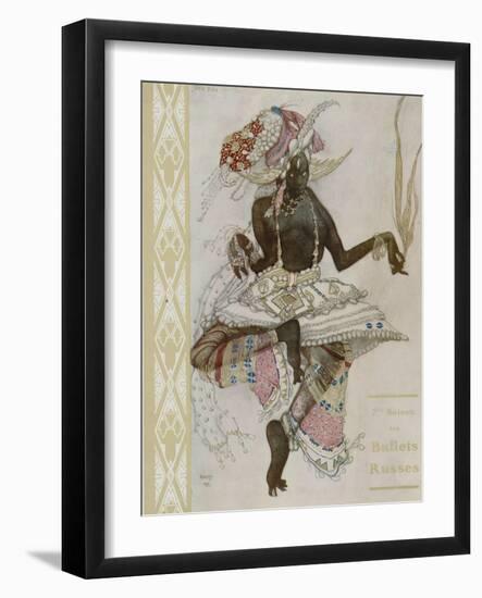 Title Page of Souvenir Program for Ballets Russes-Léon Bakst-Framed Giclee Print