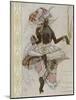 Title Page of Souvenir Program for Ballets Russes-Léon Bakst-Mounted Giclee Print