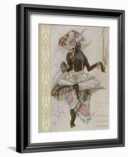 Title Page of Souvenir Program for Ballets Russes-Léon Bakst-Framed Giclee Print