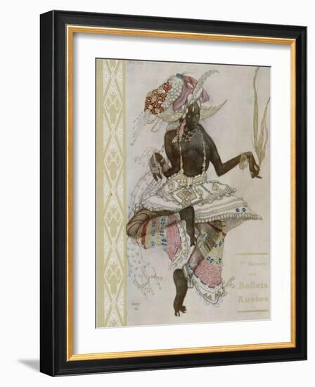 Title Page of Souvenir Program for Ballets Russes-Léon Bakst-Framed Giclee Print