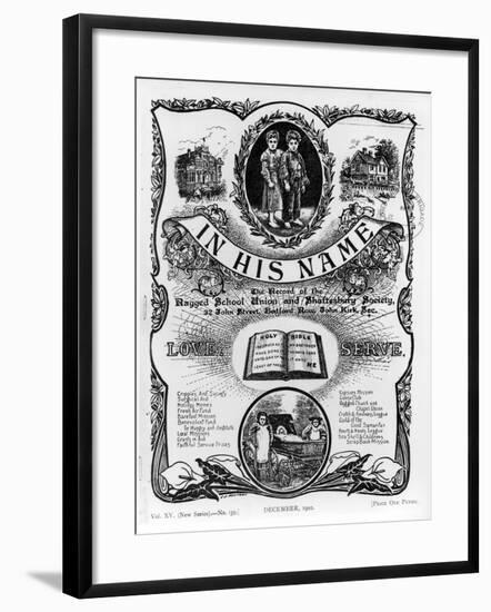Title Page to 'In His Name-null-Framed Giclee Print