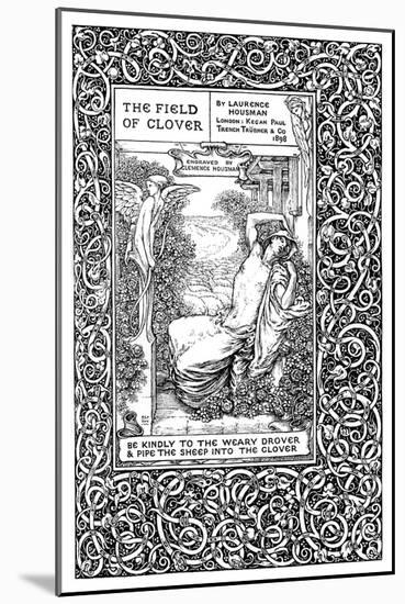 Title Page to the Field of Clover, 1899-Clemence Housman-Mounted Giclee Print