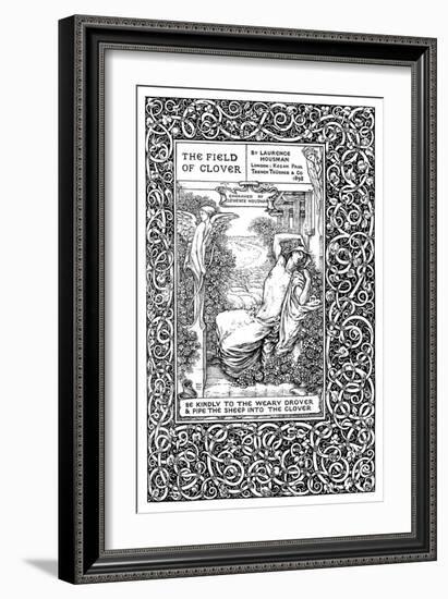 Title Page to the Field of Clover, 1899-Clemence Housman-Framed Giclee Print