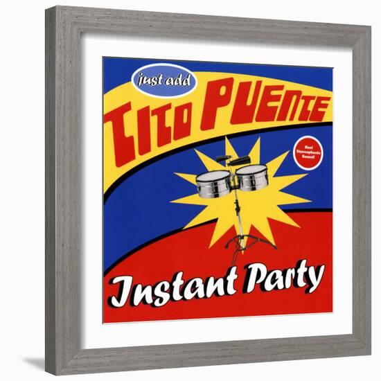 Tito Puente - Instant Party-null-Framed Art Print