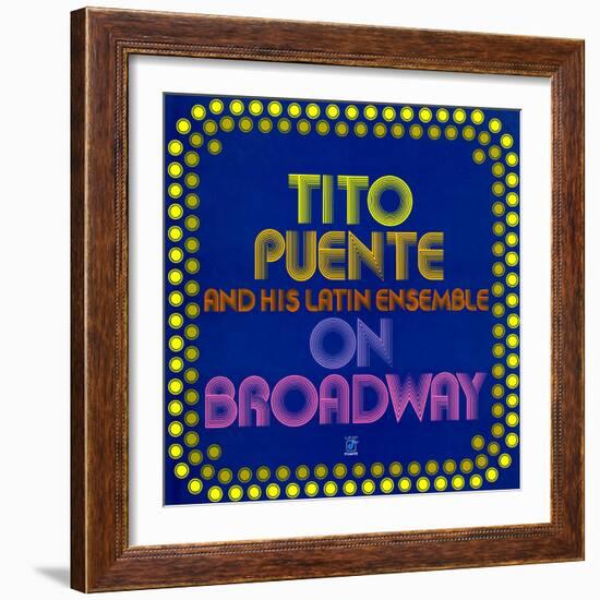 Tito Puente - On Broadway-null-Framed Art Print