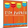 Tito Puente, Party at Puente's Place-null-Mounted Art Print