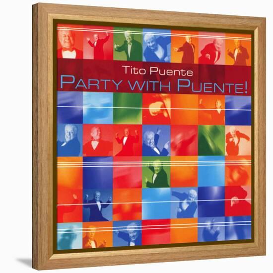 Tito Puente - Party with Puente!-null-Framed Stretched Canvas