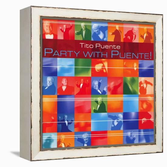 Tito Puente - Party with Puente!-null-Framed Stretched Canvas