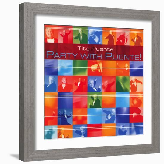 Tito Puente - Party with Puente!-null-Framed Art Print