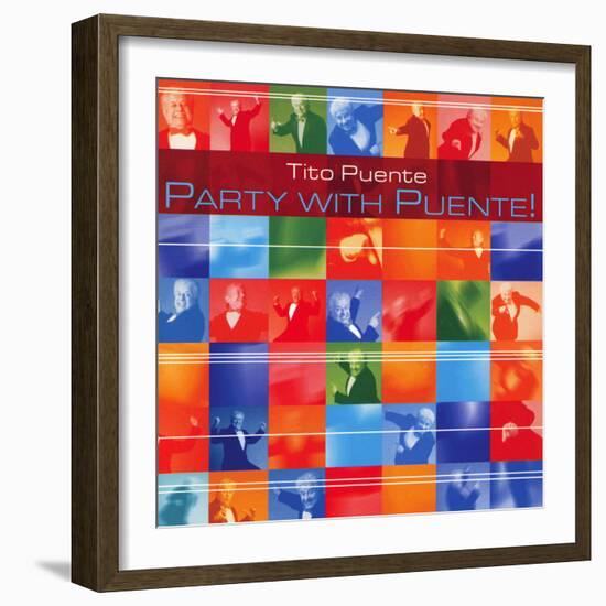 Tito Puente - Party with Puente!-null-Framed Art Print