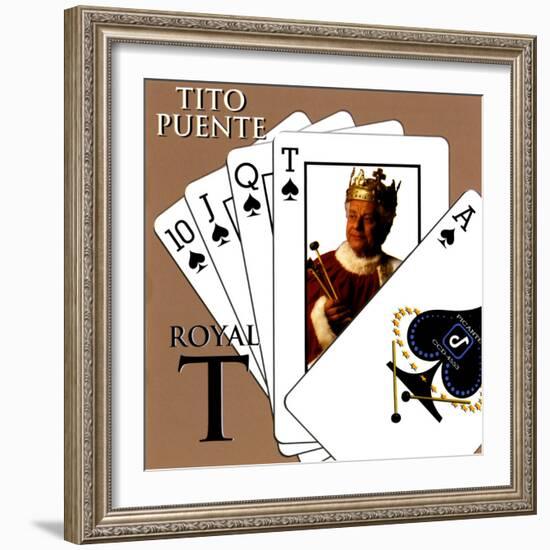 Tito Puente - Royal T-null-Framed Art Print