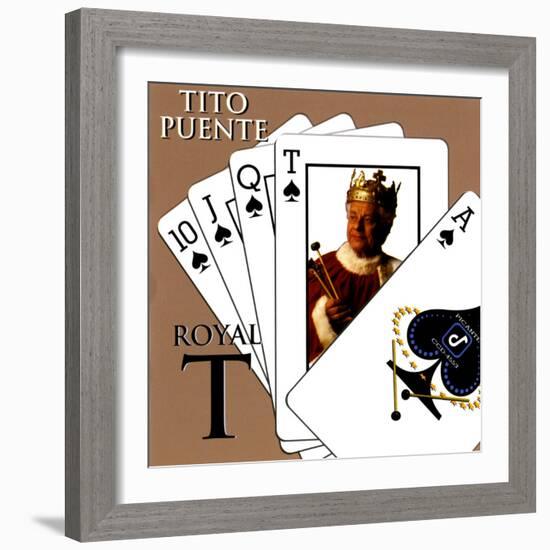 Tito Puente - Royal T-null-Framed Art Print