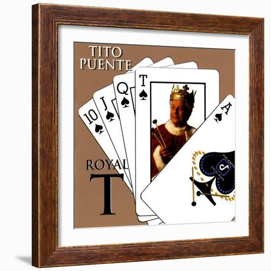 Tito Puente - Royal T-null-Framed Art Print