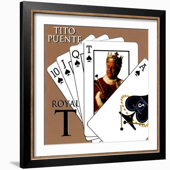 Tito Puente - Royal T-null-Framed Art Print