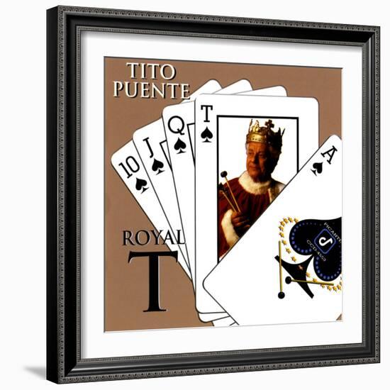 Tito Puente - Royal T-null-Framed Art Print