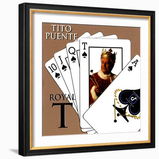 Tito Puente - Royal T-null-Framed Art Print