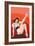 Titter Magazine; Winking Brunette-Peter Driben-Framed Art Print