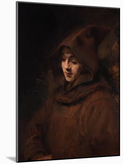 Titus as a Monk, 1660-Rembrandt van Rijn-Mounted Giclee Print