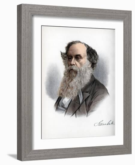 Titus Salt, British Woolstapler and Industrialist, C1890-Petter & Galpin Cassell-Framed Giclee Print