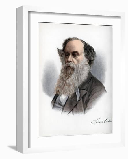 Titus Salt, British Woolstapler and Industrialist, C1890-Petter & Galpin Cassell-Framed Giclee Print