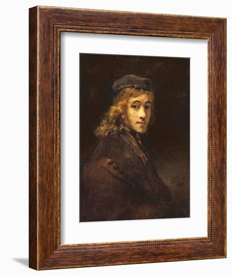 Titus, the Artist's Son, c.1662-Rembrandt van Rijn-Framed Giclee Print