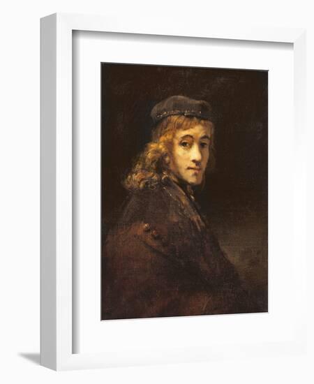 Titus, the Artist's Son, c.1662-Rembrandt van Rijn-Framed Giclee Print