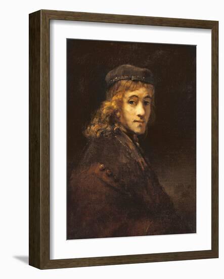 Titus, the Artist's Son, c.1662-Rembrandt van Rijn-Framed Giclee Print