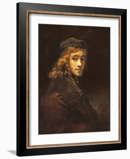 Titus, the Artist's Son, c.1662-Rembrandt van Rijn-Framed Giclee Print