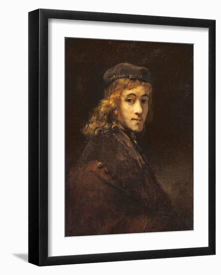 Titus, the Artist's Son, c.1662-Rembrandt van Rijn-Framed Giclee Print