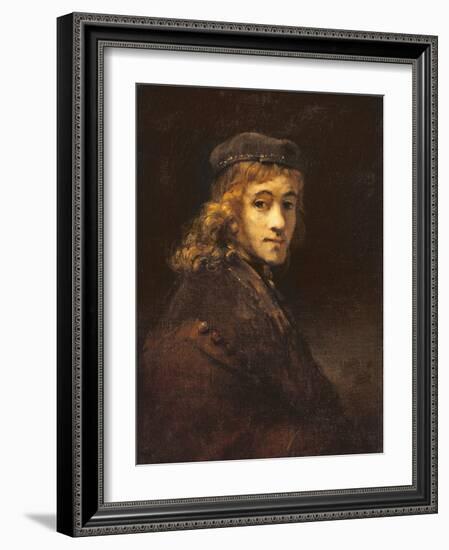 Titus, the Artist's Son, c.1662-Rembrandt van Rijn-Framed Giclee Print