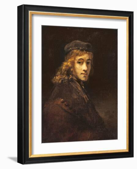 Titus, the Artist's Son, c.1662-Rembrandt van Rijn-Framed Giclee Print