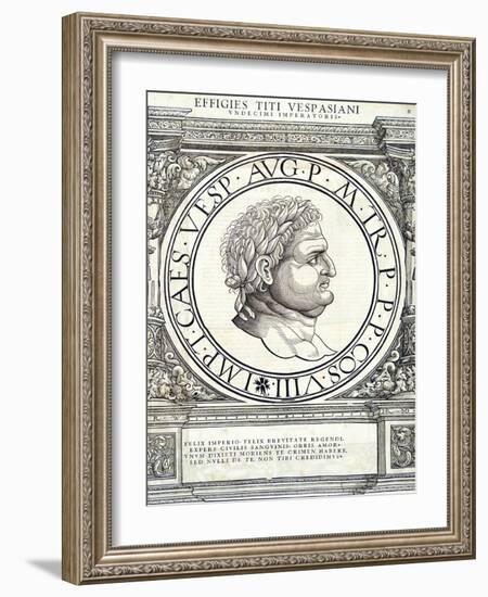 Titus Vespasianus-Hans Rudolf Manuel Deutsch-Framed Giclee Print