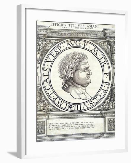 Titus Vespasianus-Hans Rudolf Manuel Deutsch-Framed Giclee Print