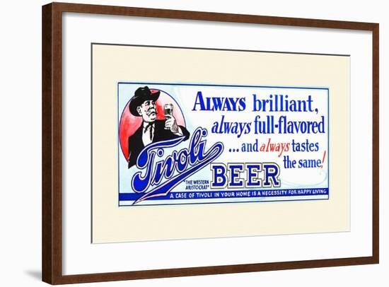 Tivoli Beer-Edgar Church-Framed Art Print