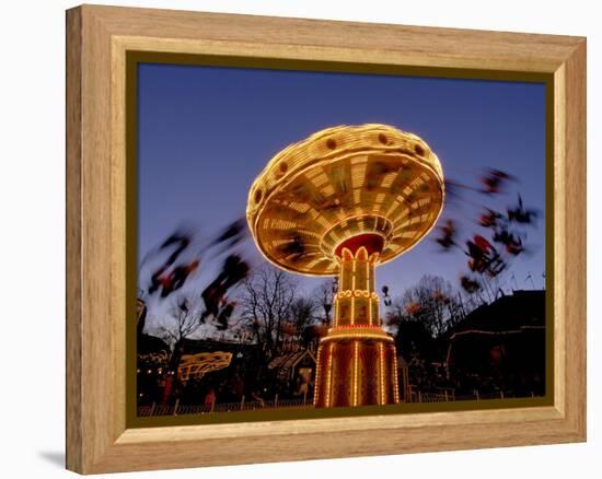 Tivoli Gardens at Christmas, Copenhagen, Denmark, Scandinavia, Europe-Sergio Pitamitz-Framed Premier Image Canvas