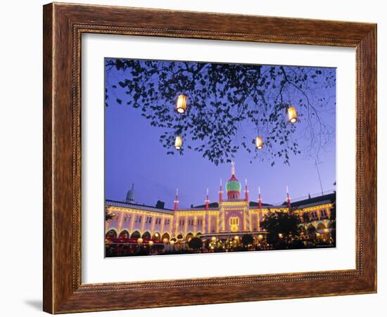 Tivoli Gardens, Copenhagen, Denmark-Jon Arnold-Framed Photographic Print