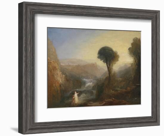 Tivoli: Tobias and the Angel-J. M. W. Turner-Framed Giclee Print