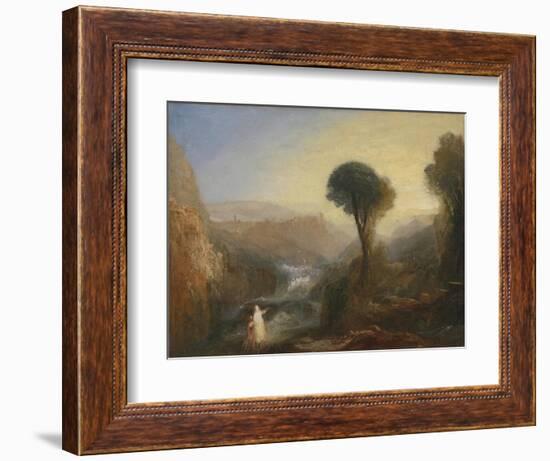 Tivoli: Tobias and the Angel-J. M. W. Turner-Framed Giclee Print