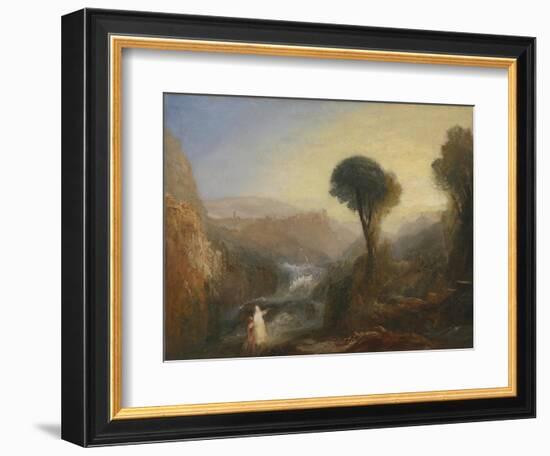 Tivoli: Tobias and the Angel-J. M. W. Turner-Framed Giclee Print