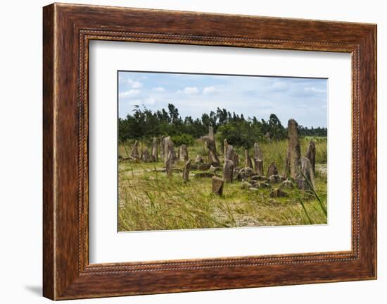 Tiya, an archaeological site of carved stelae, Ethiopia-Keren Su-Framed Photographic Print