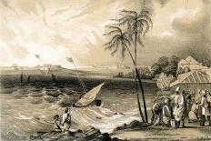 Setting in of the Monsoon, Cannanore Fort, 1847-TJ Rawlins-Giclee Print